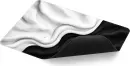 Sharkoon Skiller SGP35 D1, Mouse Mat M, 280x195mm, Silk Fabric schwarz/weiß