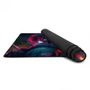Sharkoon Skiller SGP50 D1, Mouse Mat XL, 444x355mm, Cyber-Girl with Headset
