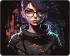 Sharkoon Skiller SGP50 D2, Mouse Mat XL, 444x355mm, Cyber-Girl with Glasses