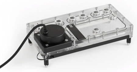 Alphacool Core Distro Plate 240 Links D5/DDC V.2 mit D5 Apex Pumpe