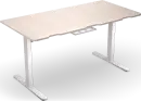 ENDORFY Atlas L Electric elektrisch höhenverstellbarer Sitz-Steh-Schreibtisch 150x78cm Light Wood/weiß