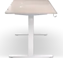 ENDORFY Atlas L Electric elektrisch höhenverstellbarer Sitz-Steh-Schreibtisch 150x78cm Light Wood/weiß