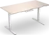 ENDORFY Atlas L Electric elektrisch höhenverstellbarer Sitz-Steh-Schreibtisch 150x78cm Light Wood/weiß