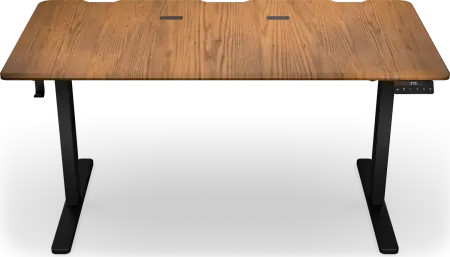 ENDORFY Atlas L Electric elektrisch höhenverstellbarer Sitz-Steh-Schreibtisch 150x78cm Dark wood/schwarz