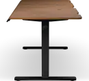 ENDORFY Atlas L Electric elektrisch höhenverstellbarer Sitz-Steh-Schreibtisch 150x78cm Dark wood/schwarz