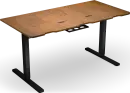 ENDORFY Atlas L Electric elektrisch höhenverstellbarer Sitz-Steh-Schreibtisch 150x78cm Dark wood/schwarz