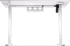 ENDORFY Atlas S Electric elektrisch höhenverstellbarer Sitz-Steh-Schreibtisch 114x74cm Onyx White/weiß