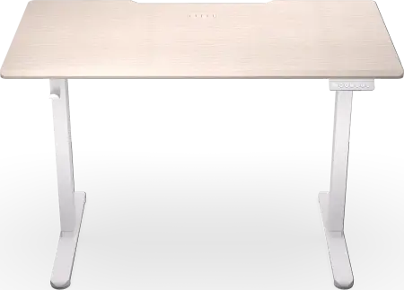 ENDORFY Atlas S Electric elektrisch höhenverstellbarer Sitz-Steh-Schreibtisch 114x74cm Light Wood/weiß