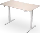 ENDORFY Atlas S Electric elektrisch höhenverstellbarer Sitz-Steh-Schreibtisch 114x74cm Light Wood/weiß