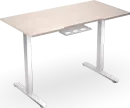 ENDORFY Atlas S Electric elektrisch höhenverstellbarer Sitz-Steh-Schreibtisch 114x74cm Light Wood/weiß