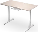 ENDORFY Atlas S Electric elektrisch höhenverstellbarer Sitz-Steh-Schreibtisch 114x74cm Light Wood/weiß