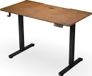 ENDORFY Atlas S Electric elektrisch höhenverstellbarer Sitz-Steh-Schreibtisch 114x74cm Dark wood/schwarz
