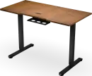 ENDORFY Atlas S Electric elektrisch höhenverstellbarer Sitz-Steh-Schreibtisch 114x74cm Dark wood/schwarz