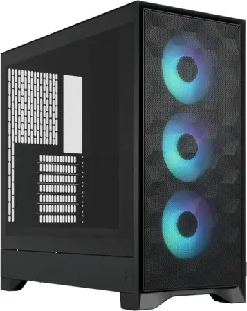 Fractal Design Pop 2 Air Black TG RGB, Glasfenster