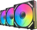 Alpenföhn Wing Boost 4, schwarz, 120mm, 3er-Pack