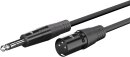 Goobay Kabel XLR auf Klinke, 2m