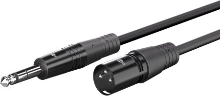 Goobay Kabel XLR auf Klinke, 5m