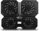 DeepCool Multi Core X6, Notebook-Stand/Notebook-Kühler bis 15.6", schwarz