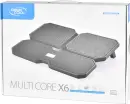 DeepCool Multi Core X6, Notebook-Stand/Notebook-Kühler bis 15.6", schwarz
