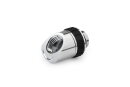 Alphacool Apex Grip Adapter 45° AG/IG G1/4 drehbar chrom
