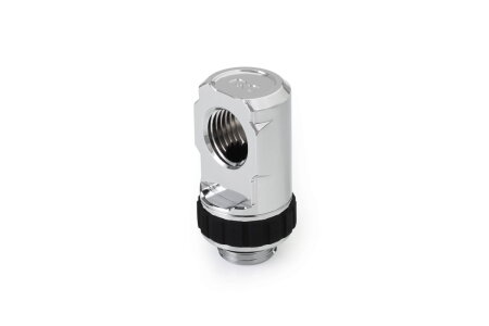 Alphacool Apex Grip Adapter 90° AG/IG G1/4 drehbar chrom