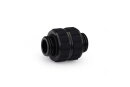 Alphacool Apex Grip Doppelnippel AG/AG drehbar G1/4 schwarz