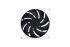Alphacool Apex Stealth Metall Lüfter 2500rpm Weiß (140x140x25mm)