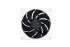 Alphacool Apex Stealth Metall Lüfter 2500rpm Weiß (140x140x25mm)