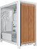 Corsair Frame 4000D RS Wood, weiß/braun, Glasfenster