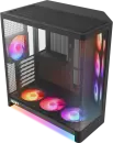 NZXT H6 RGB+ [2026] Black, Glasfenster