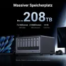 UGREEN NASync DXP8800 Plus, 8GB RAM, 2x RJ-45 10GBase-T,...