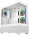 Cooler Master Elite 690 Wood White, weiß, Glasfenster